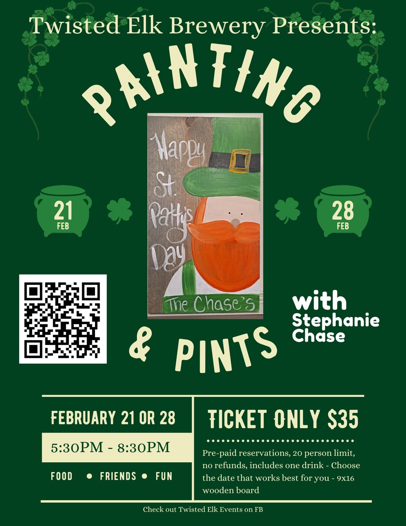 Painting & Pints with Steph