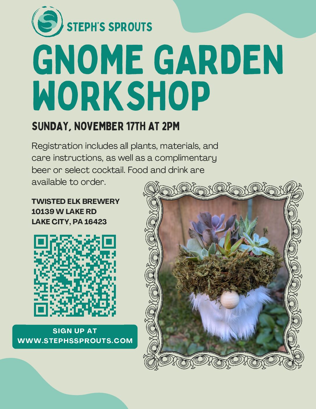 GNOME GARDEN WORKSHOP