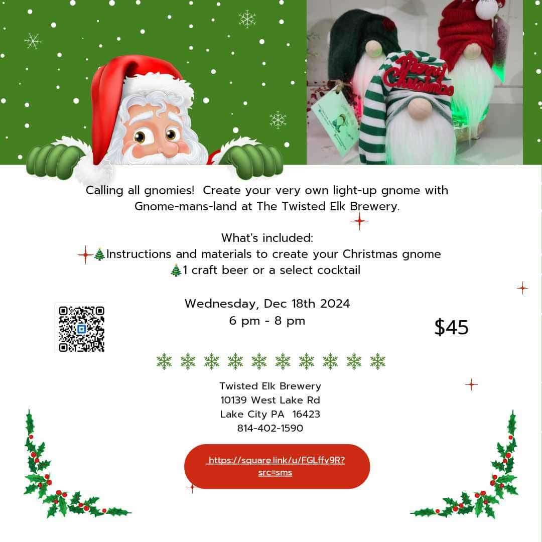 GNOME FOR THE HOLIDAYS