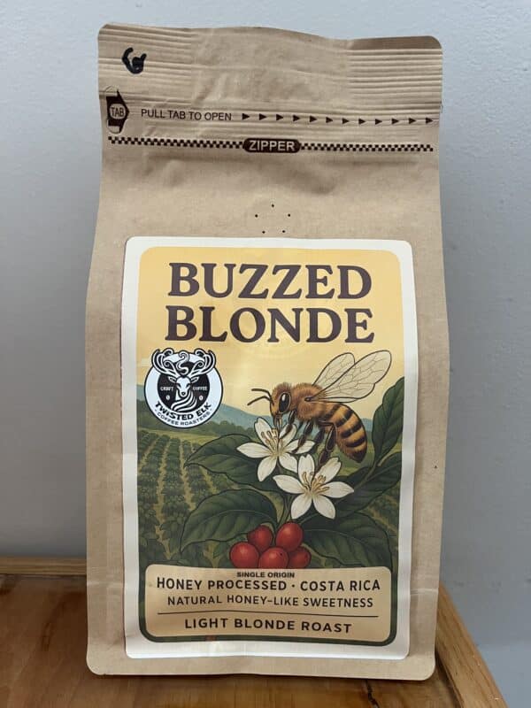 BUZZED BLONDE COFFEE BEANS- 12 OZ