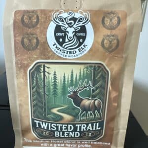 TWISTED TRAIL MED COFFEE BEANS- 12 OZ