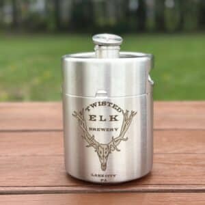 Merch - Stainless Steel Keg Growler
