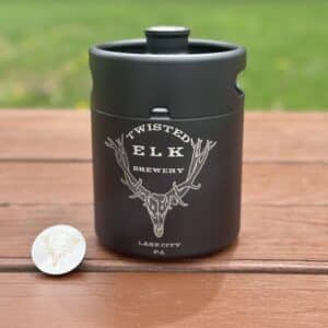 Merch - Black Keg Growler