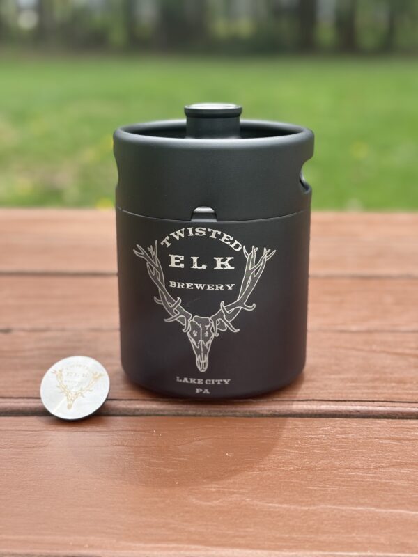 Merch - Black Keg Growler