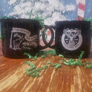 Black 13 oz Campfire mug